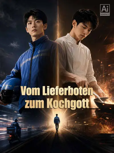 Vom Lieferboten zum Kochgott poster