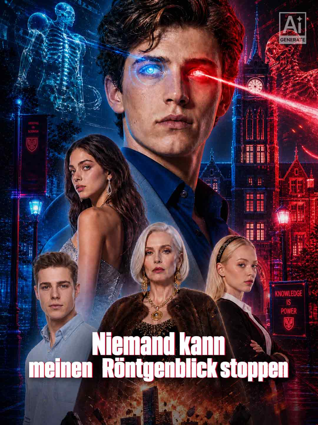 Niemand kann meinen  Röntgenblick stoppen