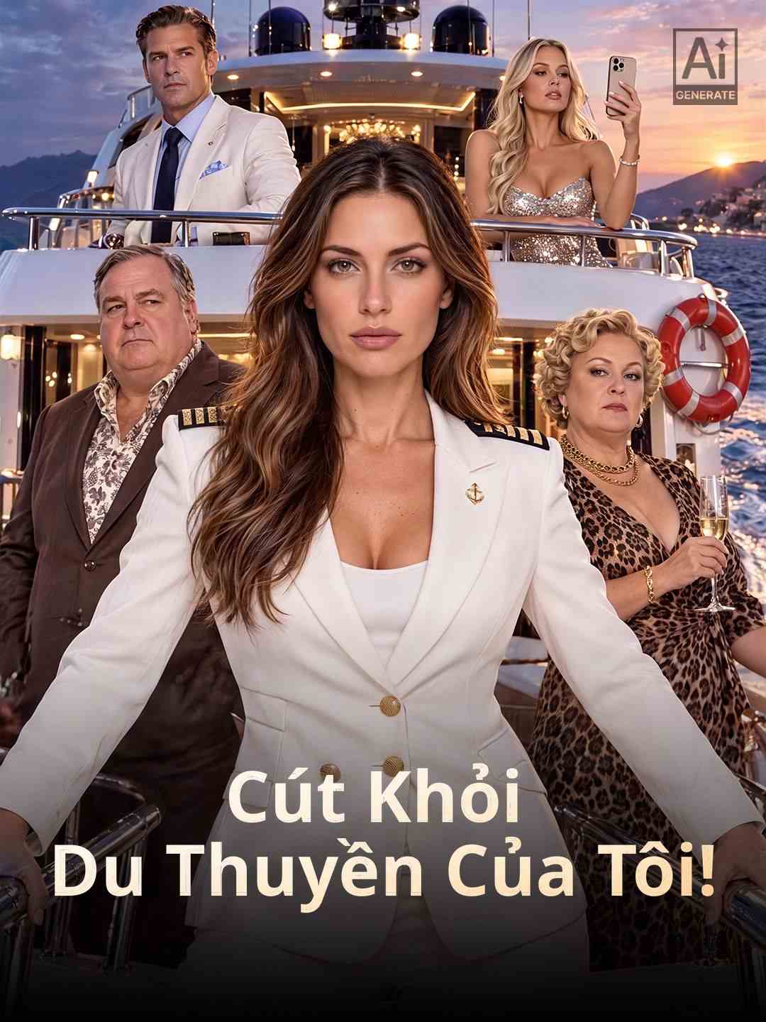 Cút khỏi du thuyền của tôi!
