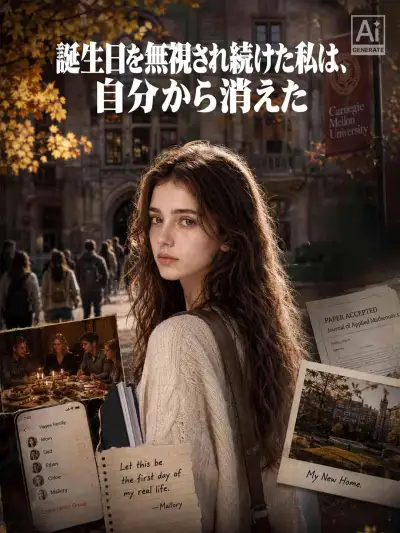 誕生日を無視され続けた私は、自分から消えた poster