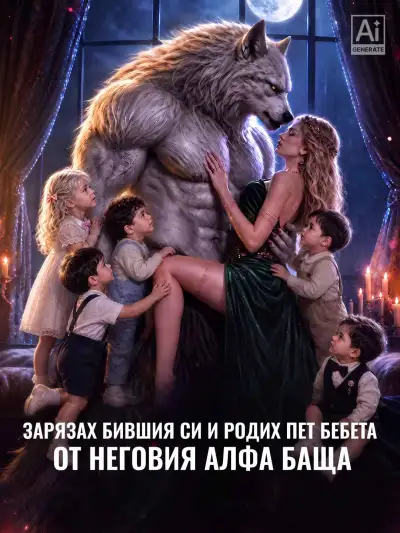 Зарязах бившия си и родих пет бебета от неговия Алфа баща poster