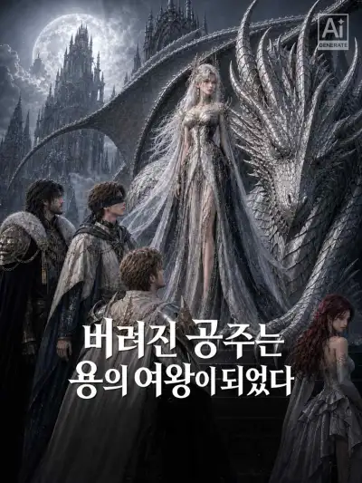 버려진 공주는 용의 여왕이 되었다 poster
