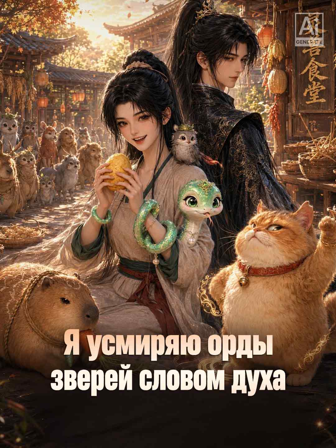 Я усмиряю орды зверей словом духа