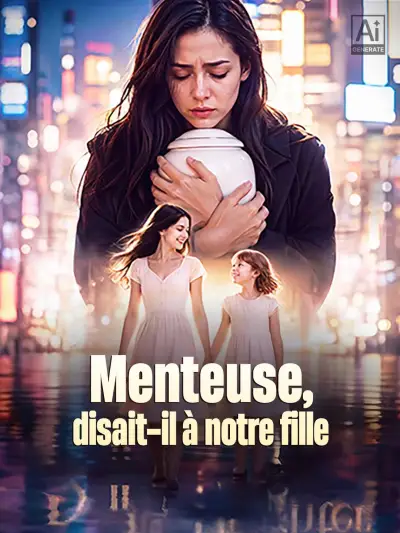 Menteuse, disait-il à notre fille poster