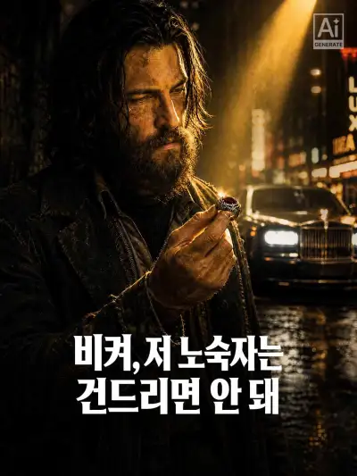 비켜, 저 노숙자는 건드리면 안 돼 poster
