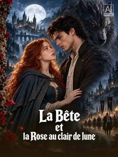 La Bête et la Rose au clair de lune poster
