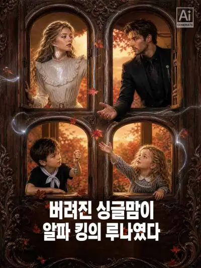버려진 싱글맘이 알파 킹의 루나였다 poster