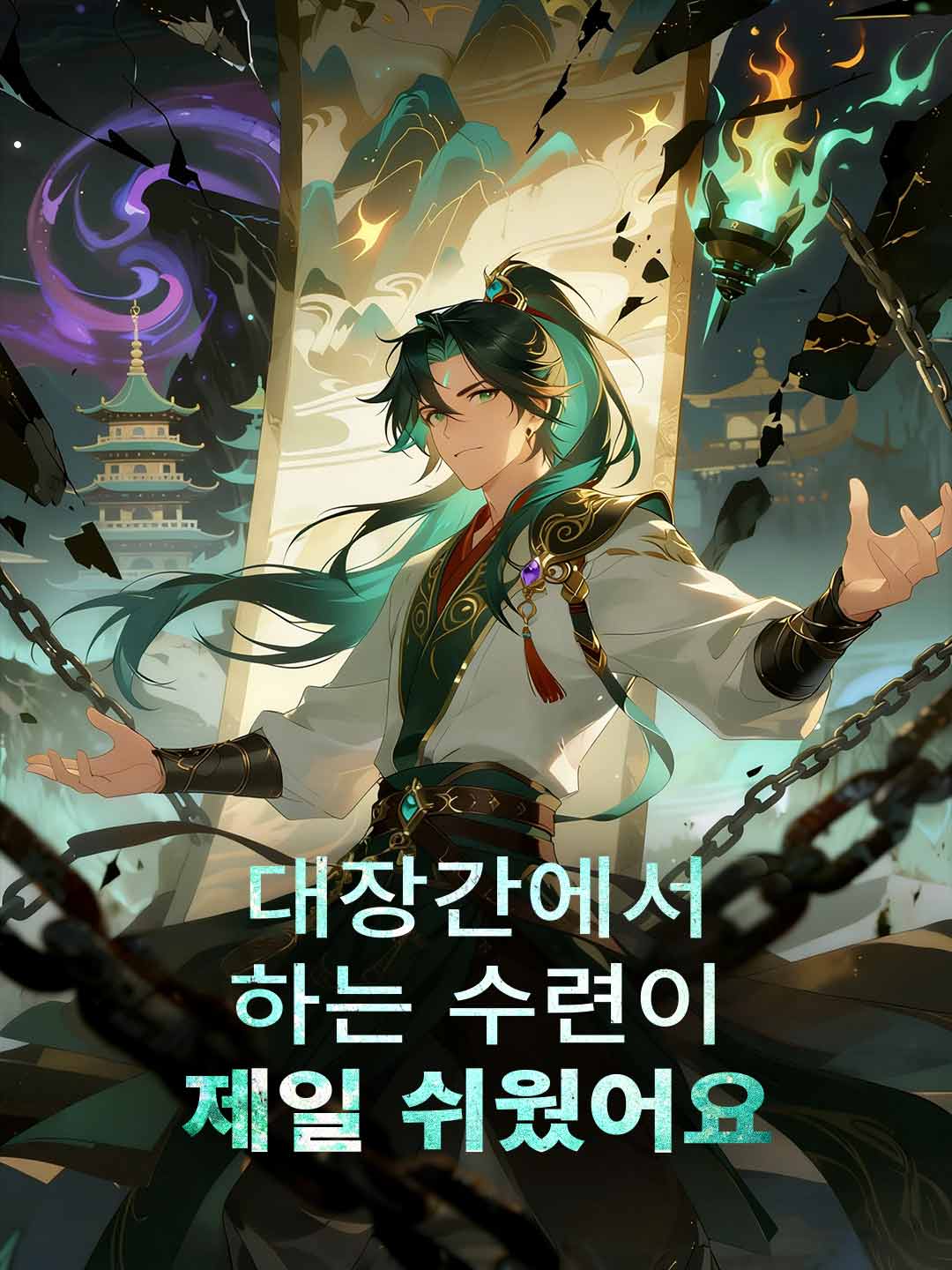 대장간에서 하는 수련이 제일 쉬웠어요