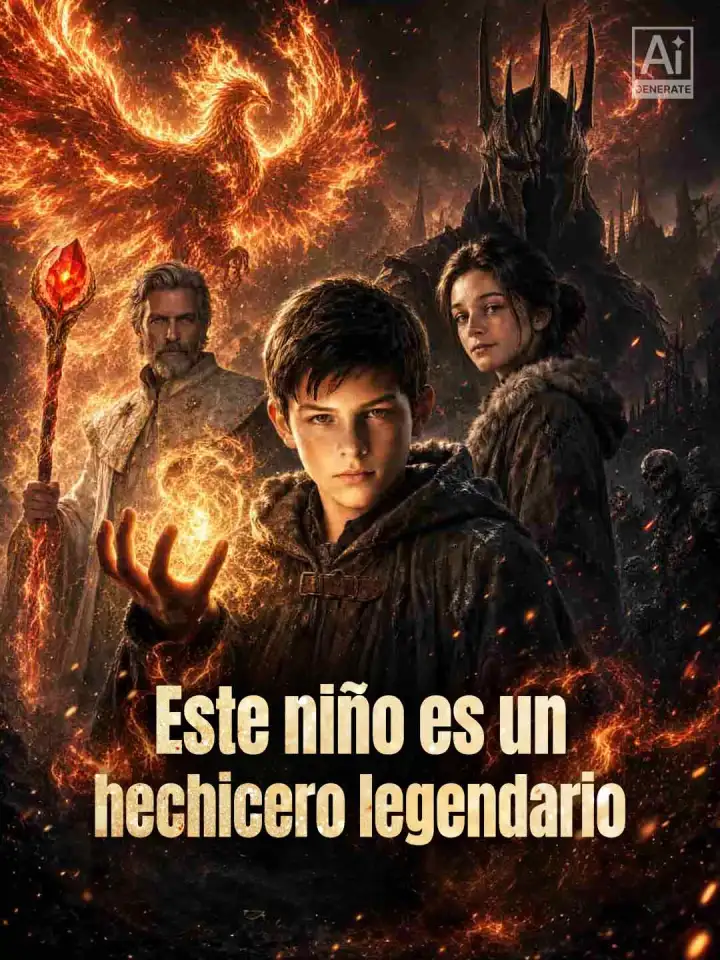 Este niño es un hechicero legendario poster