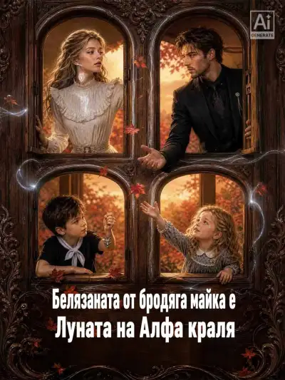 Белязаната от бродяга майка е Луната на Алфа краля poster