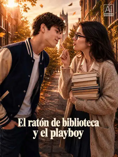 El ratón de biblioteca y el playboy poster