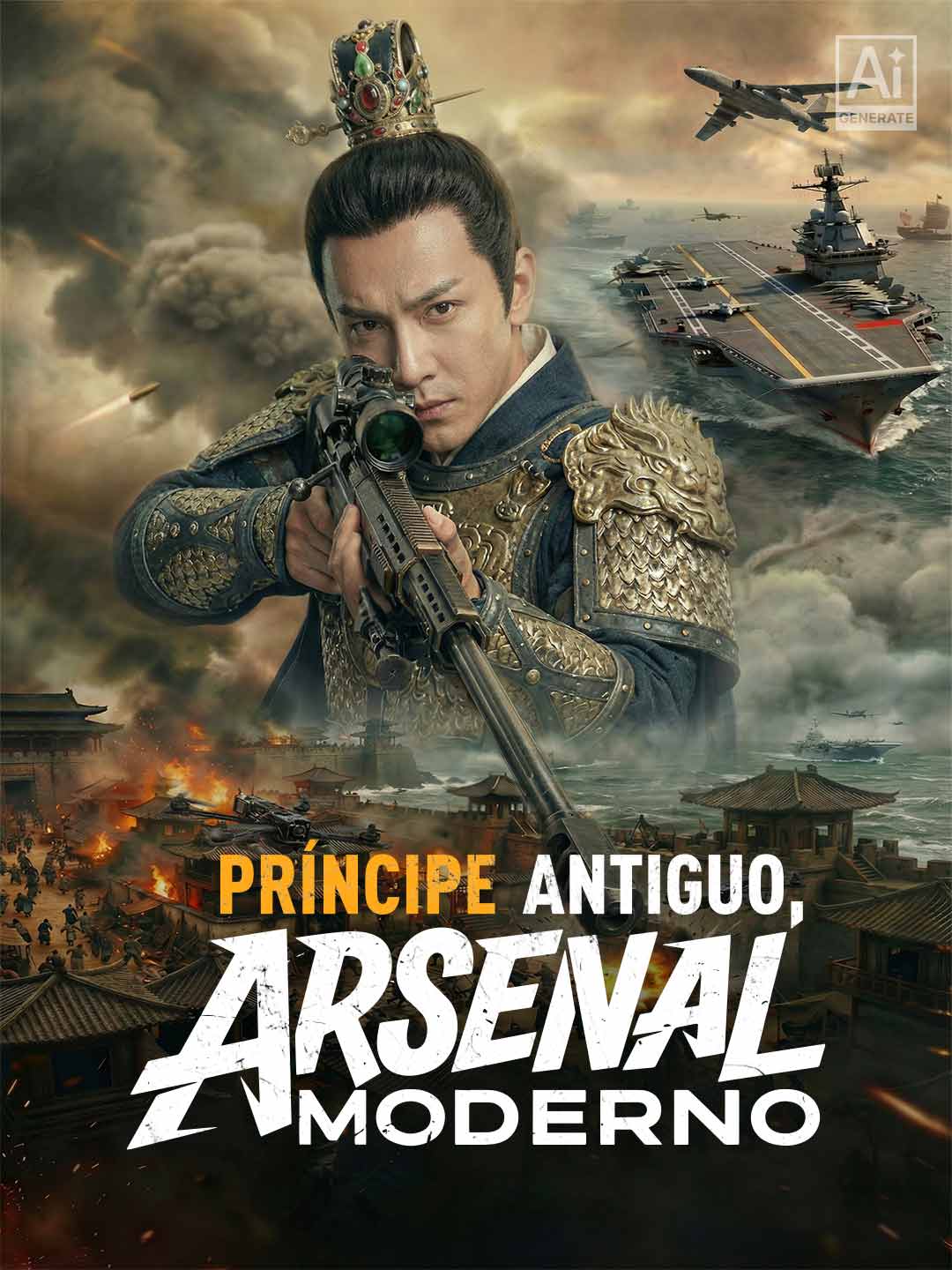 Príncipe ancestral, arsenal moderno