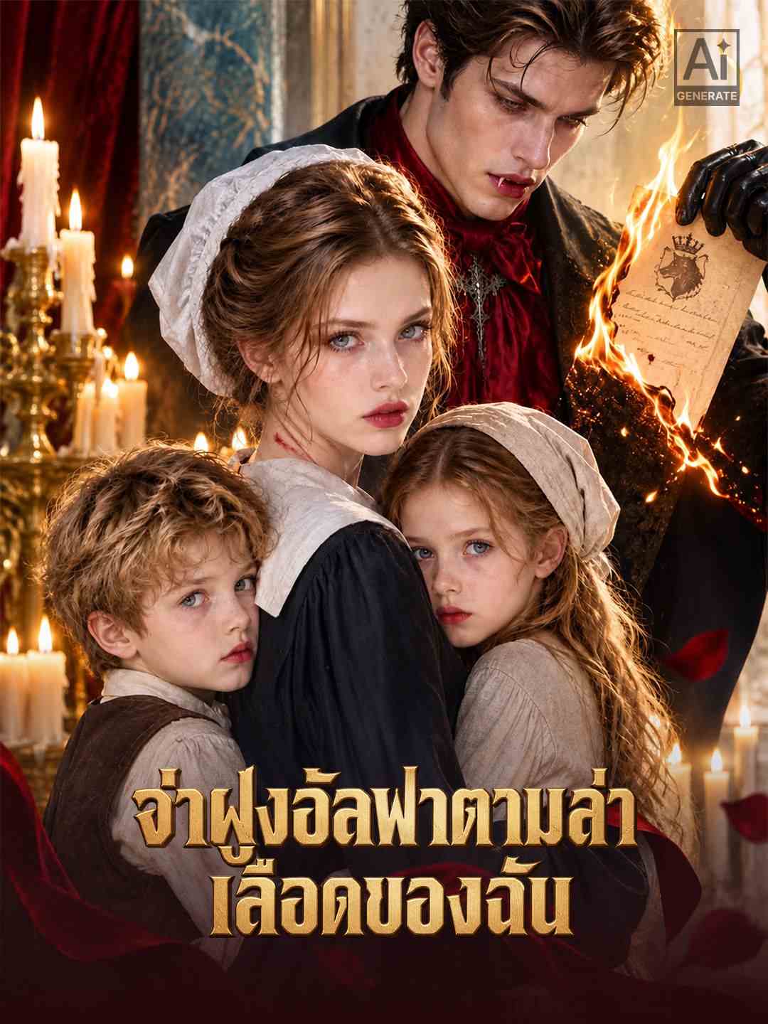 จ่าฝูงอัลฟ่าตามล่าเลือดของฉัน