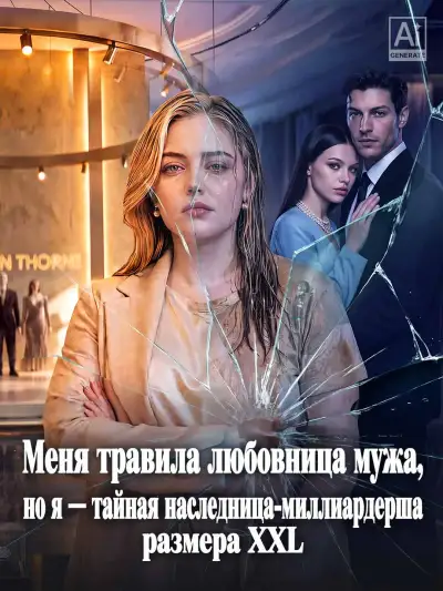 Меня травила любовница мужа, но я — тайная наследница-миллиардерша размера XXL poster