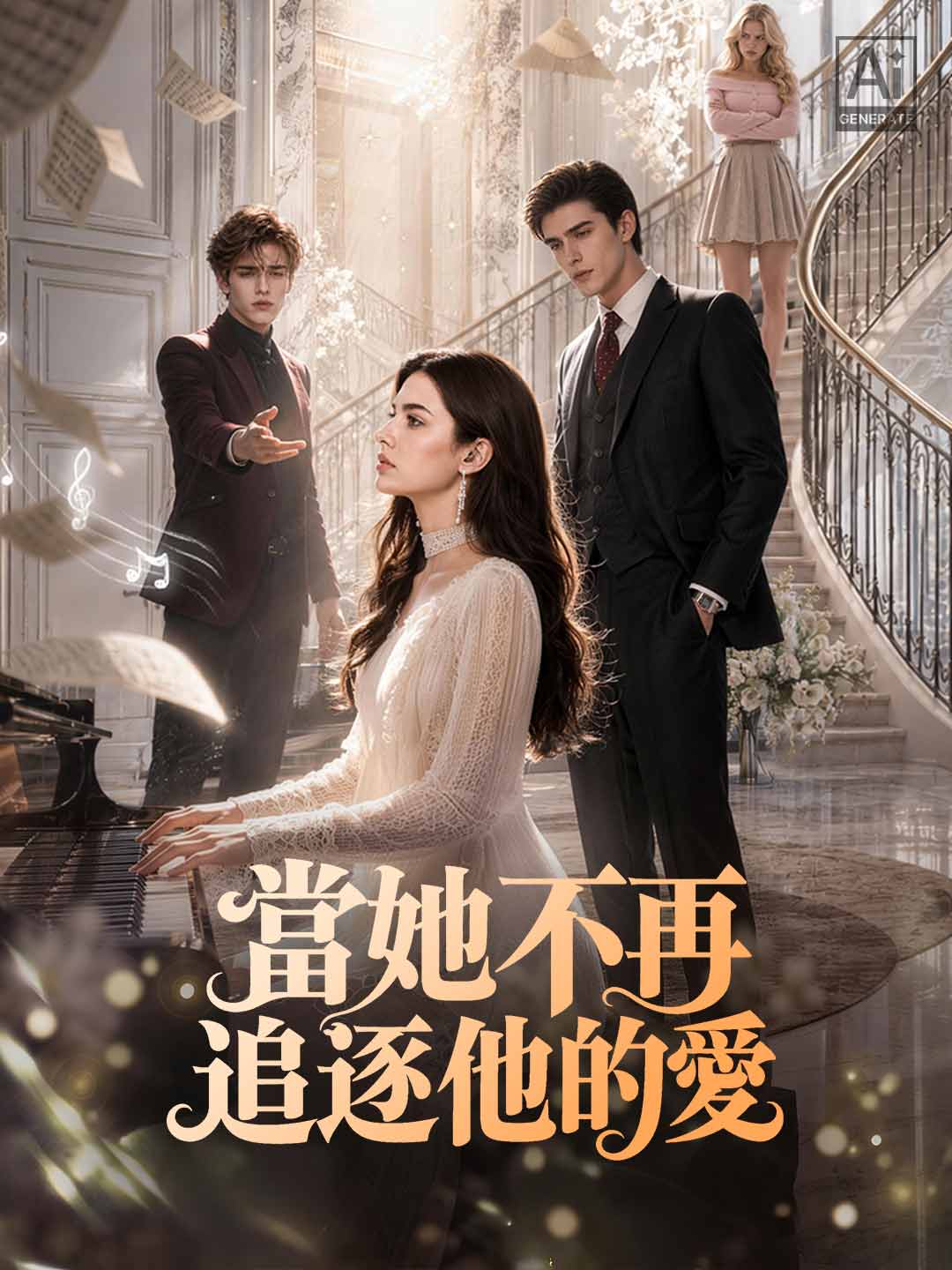 當她不再追逐他的愛