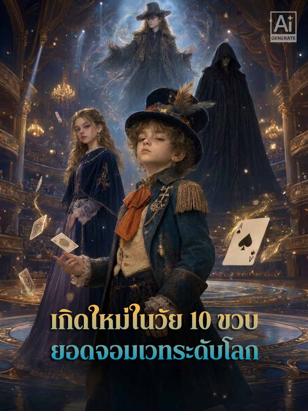 เกิดใหม่ในวัย 10 ขวบ ยอดจอมเวทระดับโลก