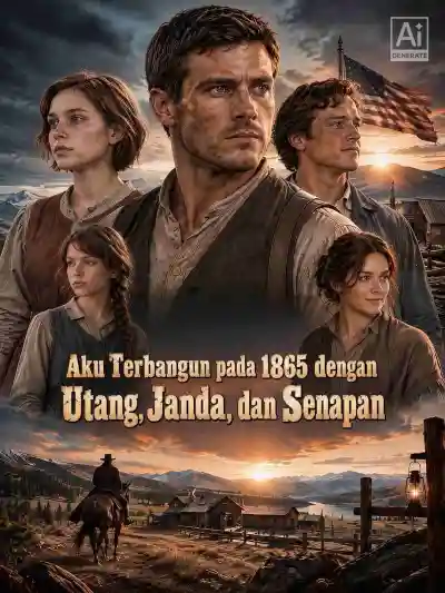 Aku Terbangun pada 1865 dengan Utang, Janda, dan Senapan poster