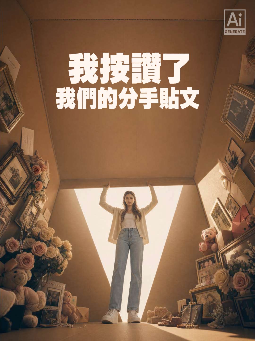 我按讚了我們的分手貼文