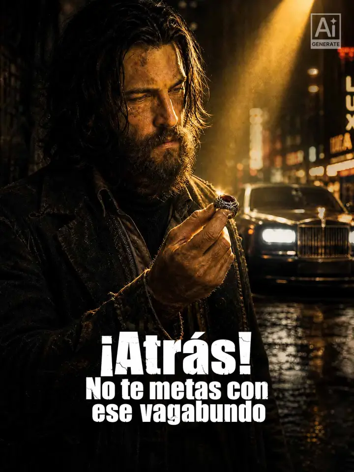 ¡Atrás! Con ese vagabundo no se juega poster