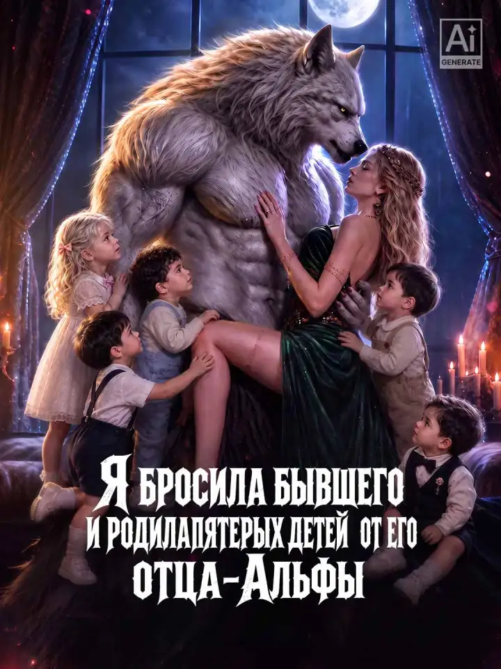 Я бросила бывшего и родила пятерых детей от его отца-Альфы poster