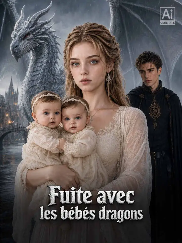 Fuite avec les bébés dragons poster