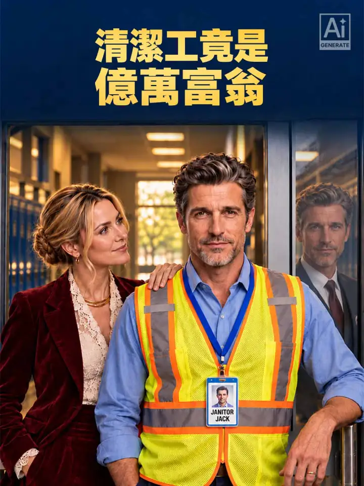 清潔工竟是億萬富翁 poster