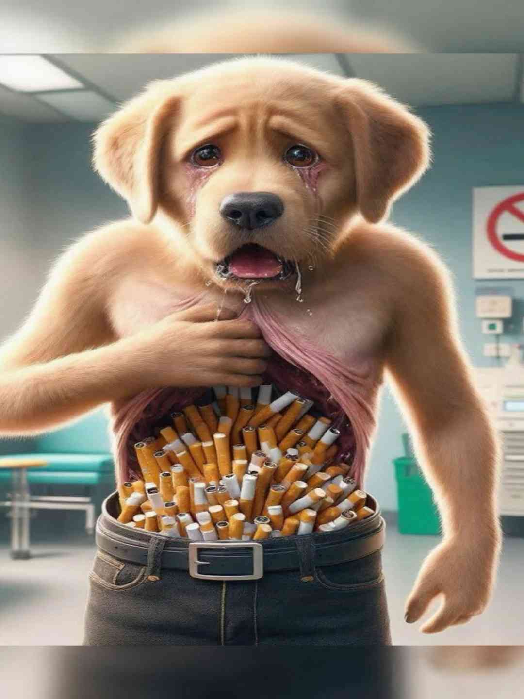 Sad story of cute dog 😢