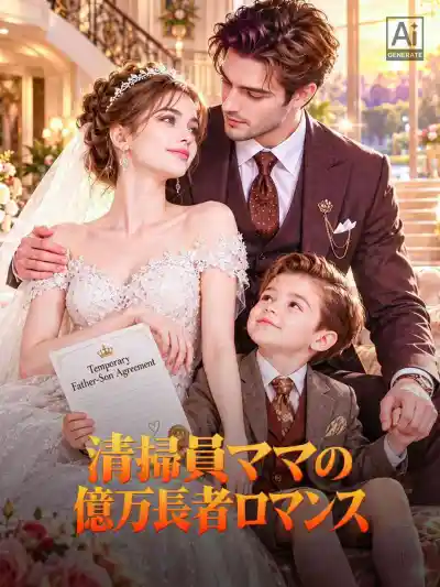 清掃員ママの億万長者ロマンス poster