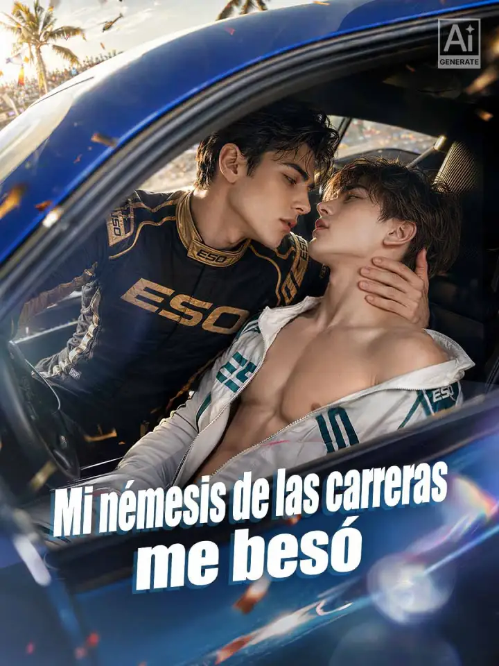 Mi némesis de las carreras me besó poster