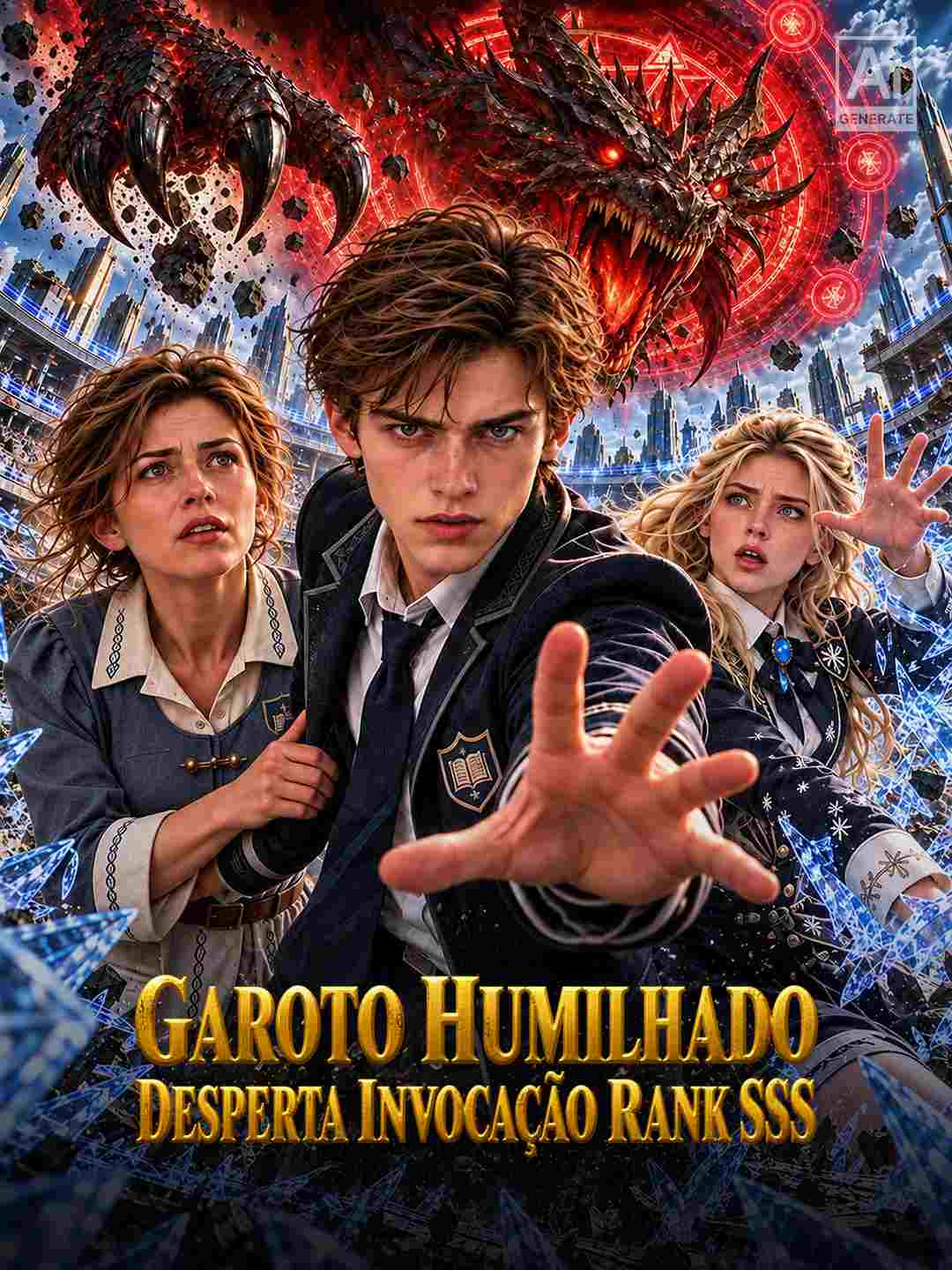 Garoto Humilhado Desperta Invocação Rank SSS