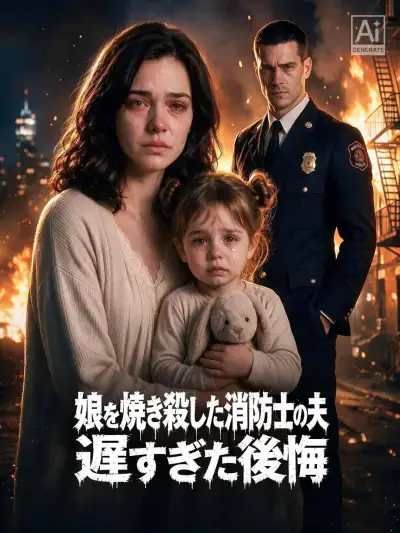 娘を焼き殺した消防士の夫 遅すぎた後悔 poster