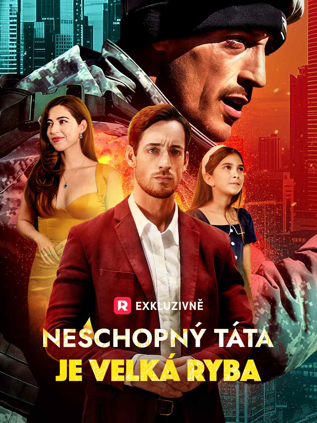 Neschopný táta je velká ryba