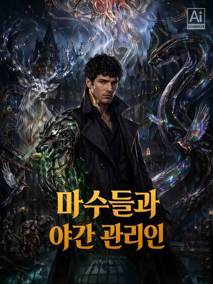 마수들과 야간 관리인 poster