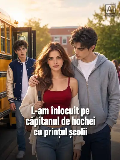 L-am înlocuit pe căpitanul de hochei cu prințul școlii poster