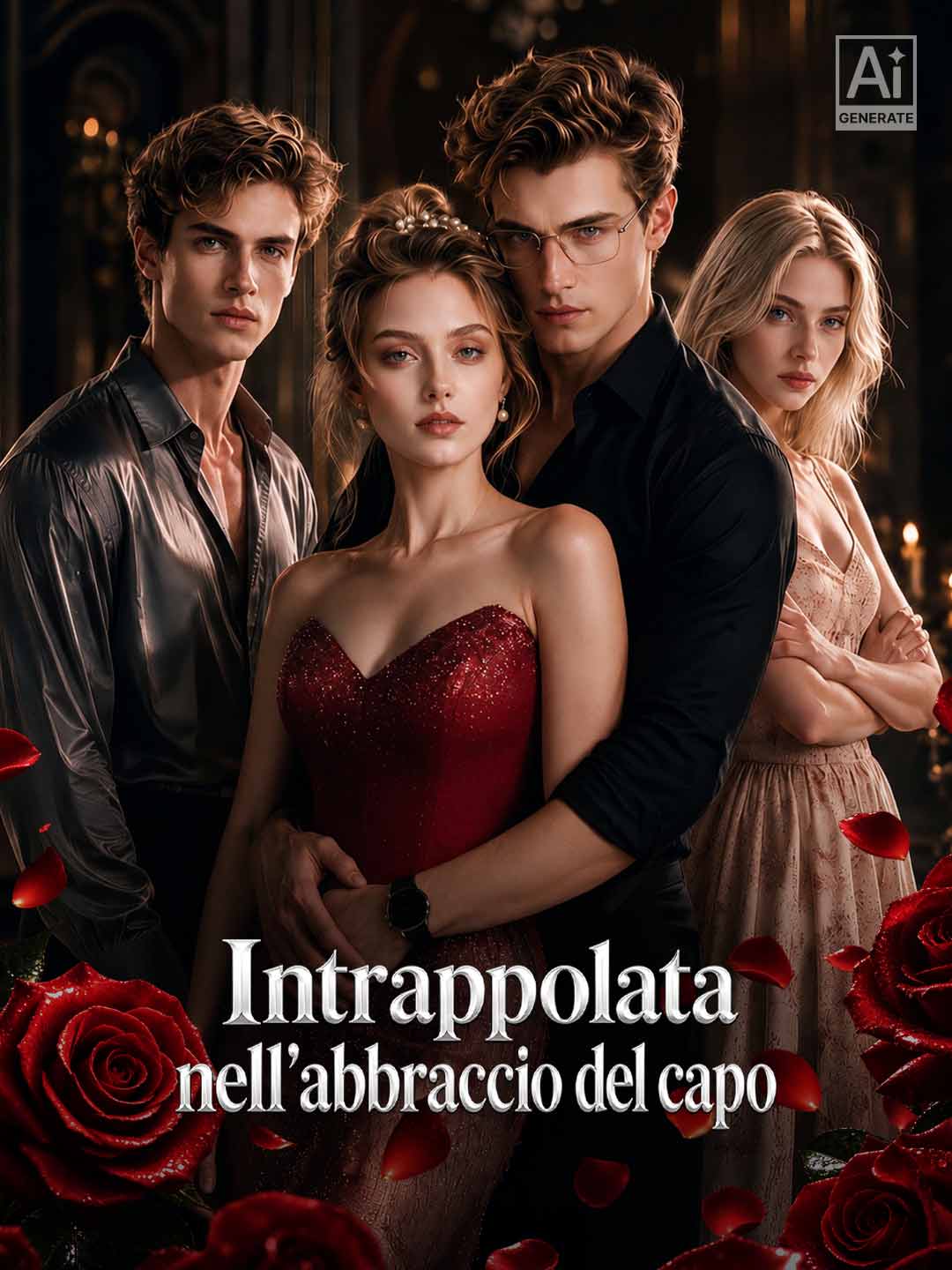 Intrappolata nell'abbraccio del capo