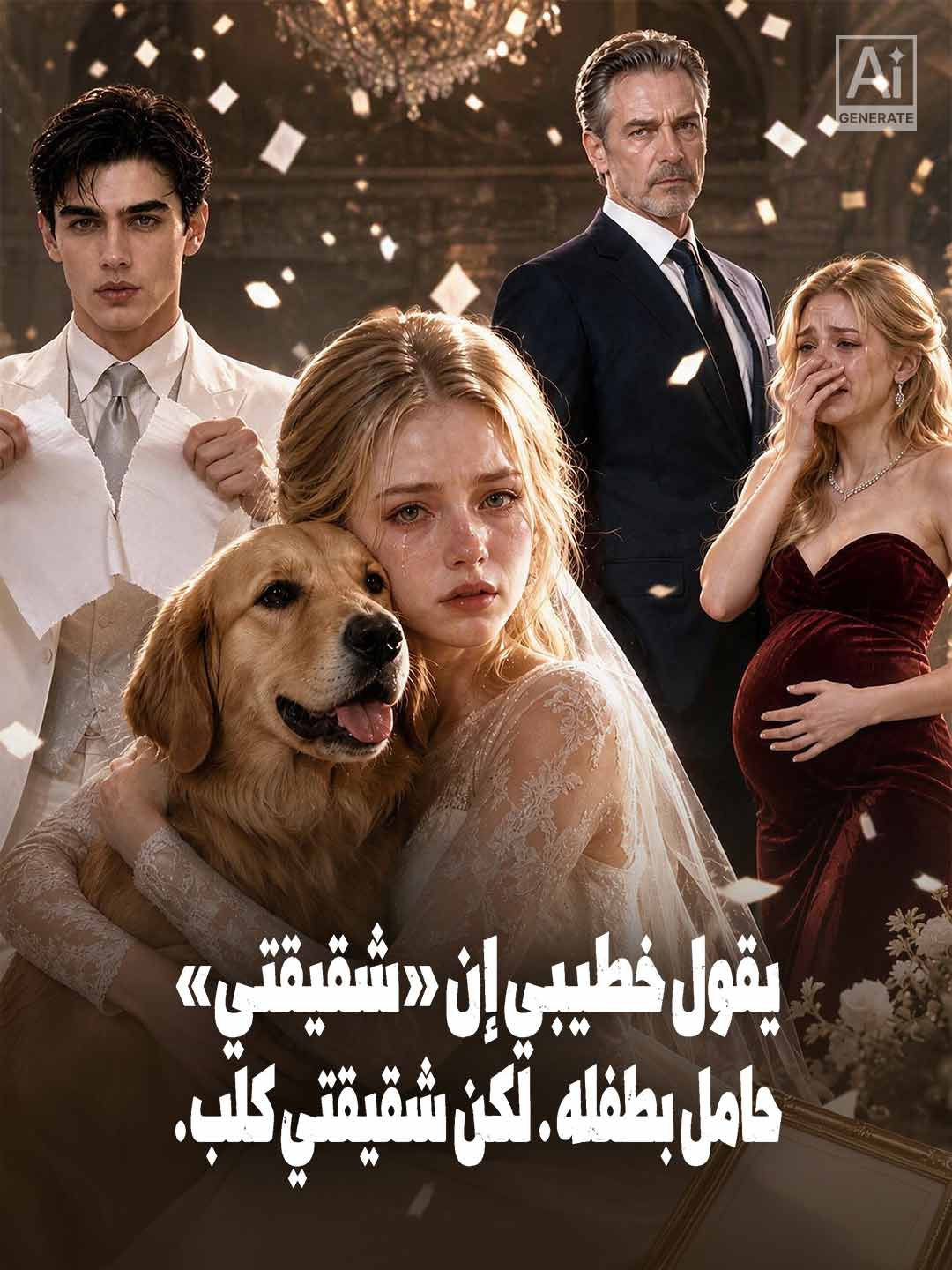 يقول خطيبي إن «شقيقتي» حامل بطفله. لكن شقيقتي كلب.