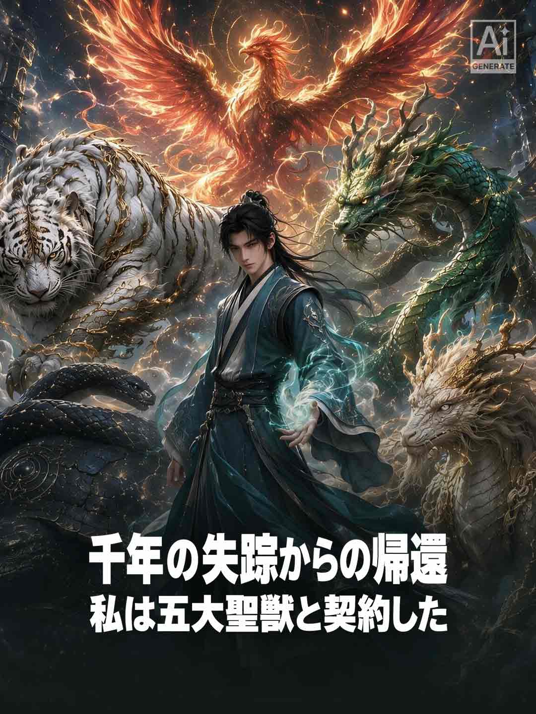 千年の失踪からの帰還 私は五大聖獣と契約した
