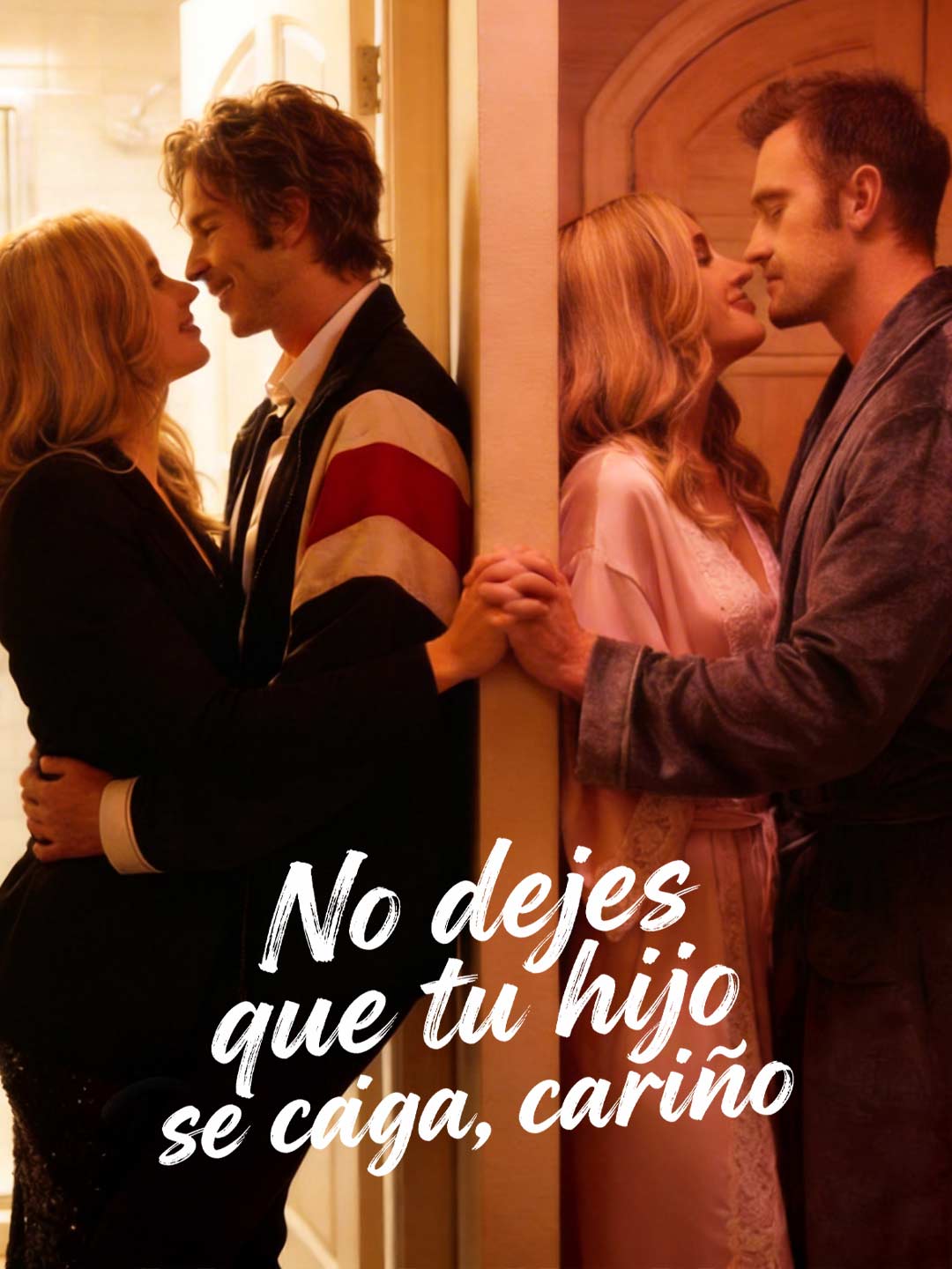 No dejes que tu hijo se caiga, cariño