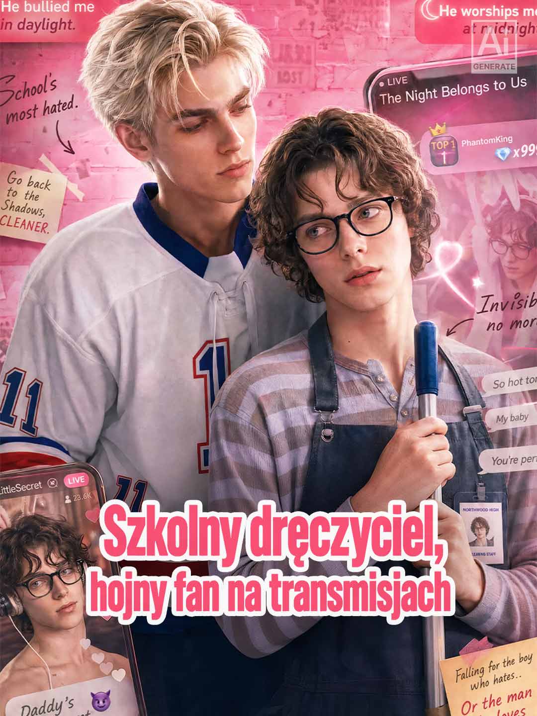 Szkolny dręczyciel, hojny fan na transmisjach