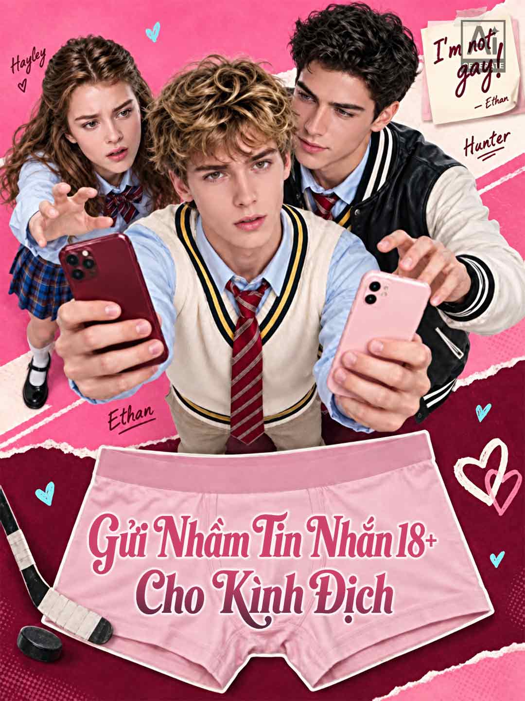 Gửi Nhầm Tin Nhắn 18+ Cho Kình Địch