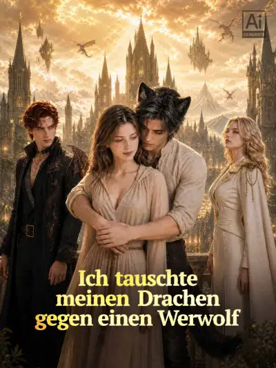 Ich tauschte meinen Drachen gegen einen Werwolf poster