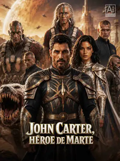 John Carter, héroe de Marte poster