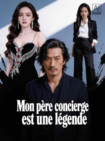 Mon père concierge est une légende poster