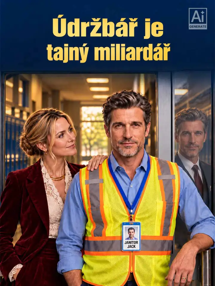Údržbář je tajný miliardář poster