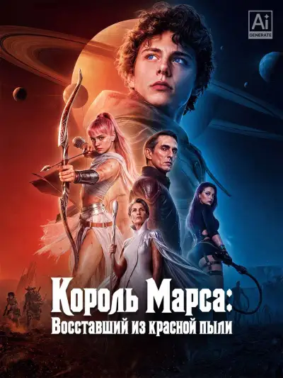 Король Марса: Восставший из красной пыли poster