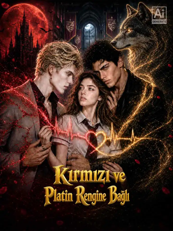 Kırmızı ve Platin Rengine Bağlı poster