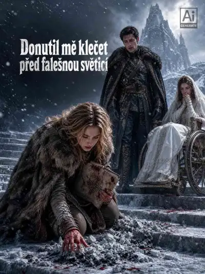 Donutil mě klečet před falešnou světicí poster
