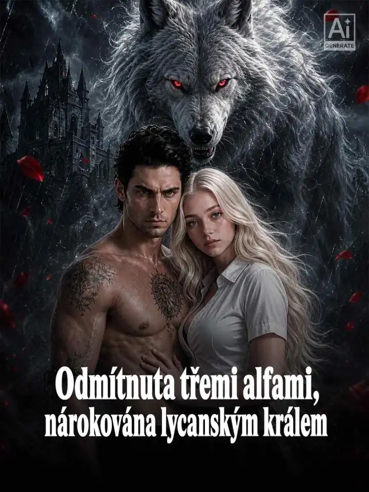 Odmítnuta třemi alfami, nárokována lycanským králem poster