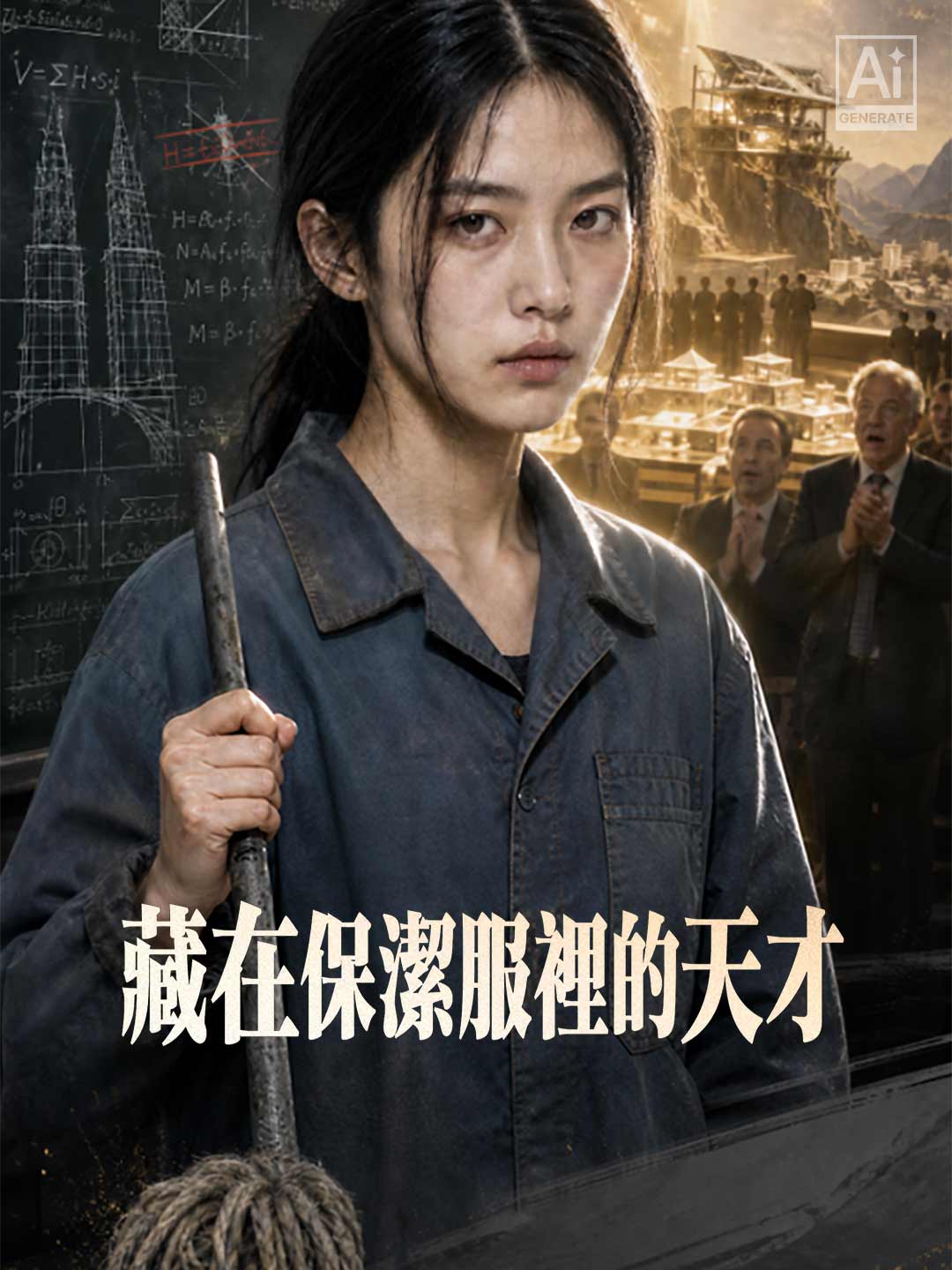 藏在保潔服裡的天才