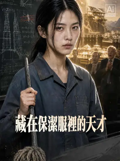 藏在保潔服裡的天才 poster